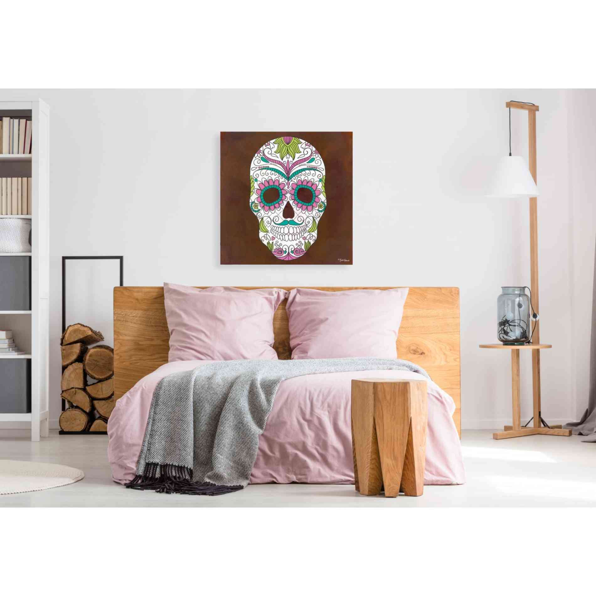 'Celebrating Life I' by Britt Hallowell, Canvas Wall Art,37 x 37