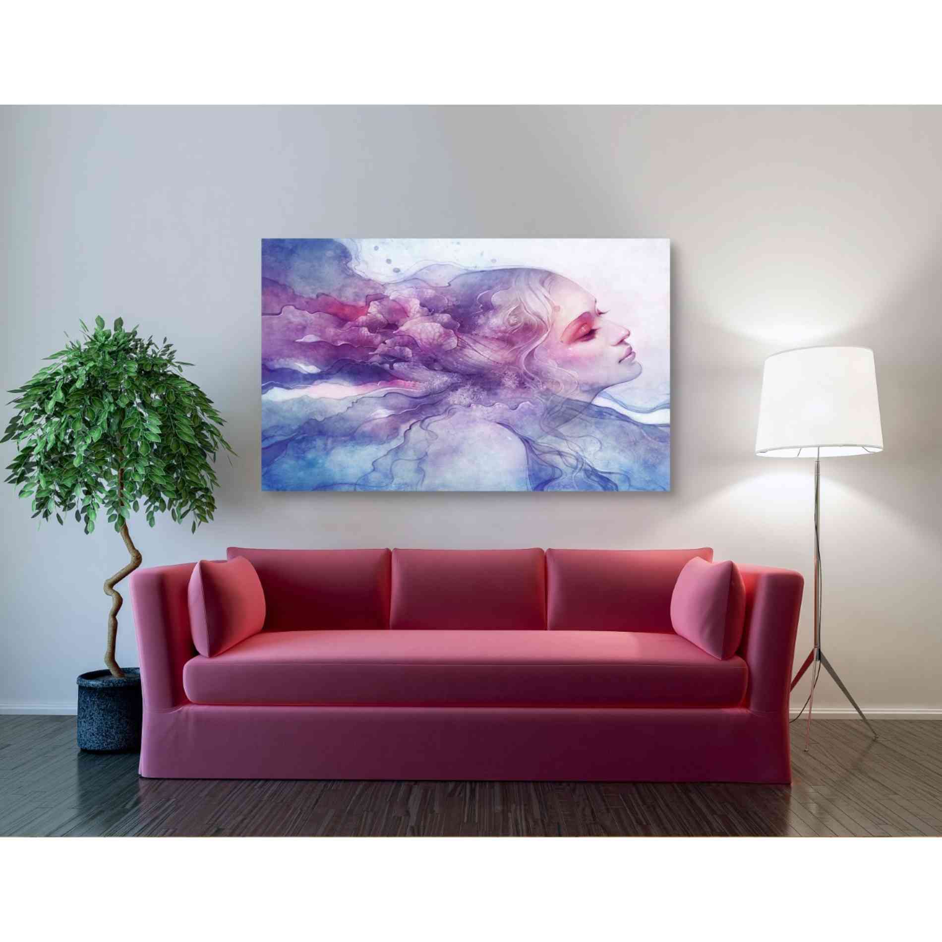 'Bait' by Anna Dittman, Canvas Wall Art,54 x 40