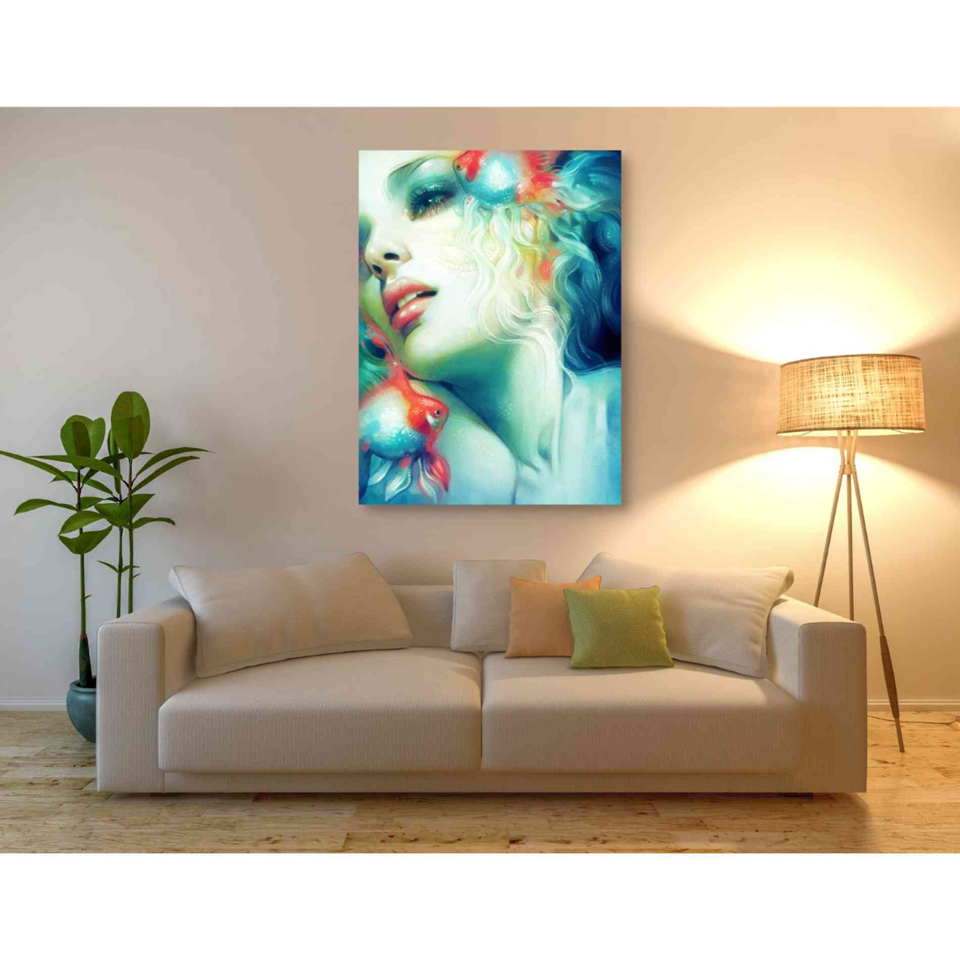 'Scale' by Anna Dittman, Canvas Wall Art,40 x 54