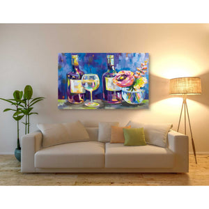 "Floral Party" by Jeanette Vertentes, Giclee Canvas Wall Art