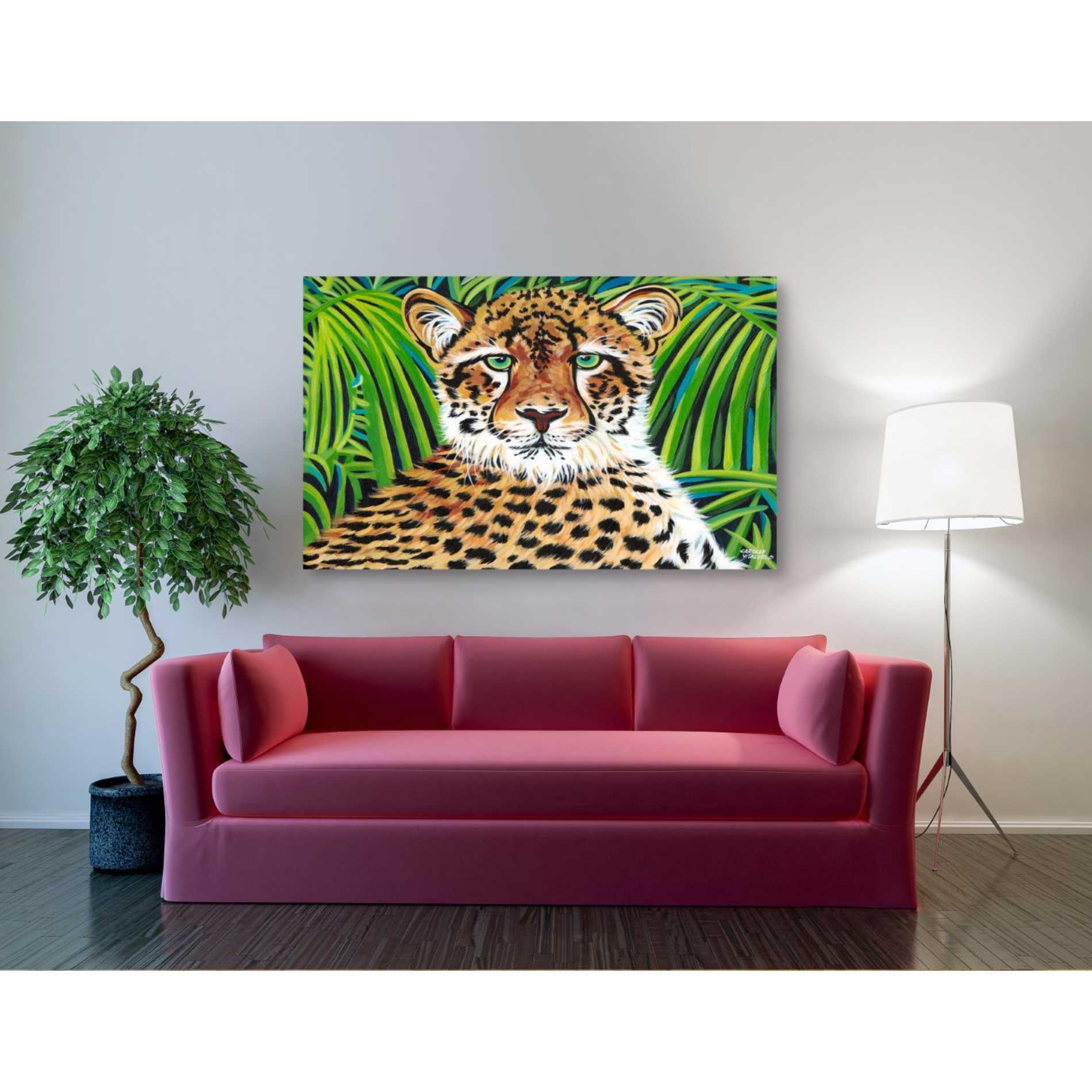 'Wild Beauties II' by Carolee Vitaletti, Giclee Canvas Wall Art