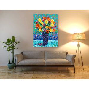 'Bouquet Celebration II' by Carolee Vitaletti, Giclee Canvas Wall Art