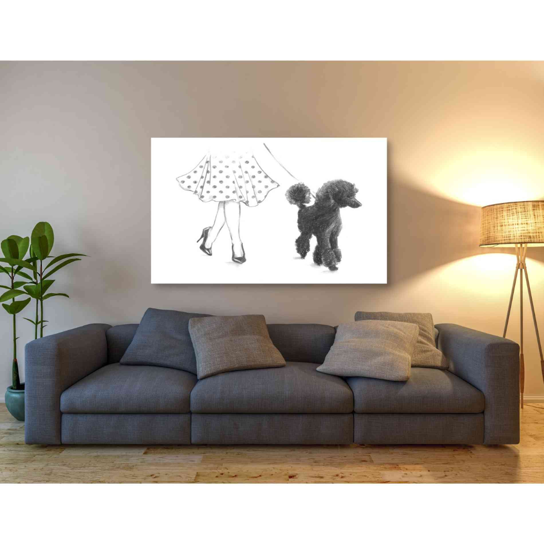 'Perfect Companion III' by Ethan Harper Canvas Wall Art,54 x 40