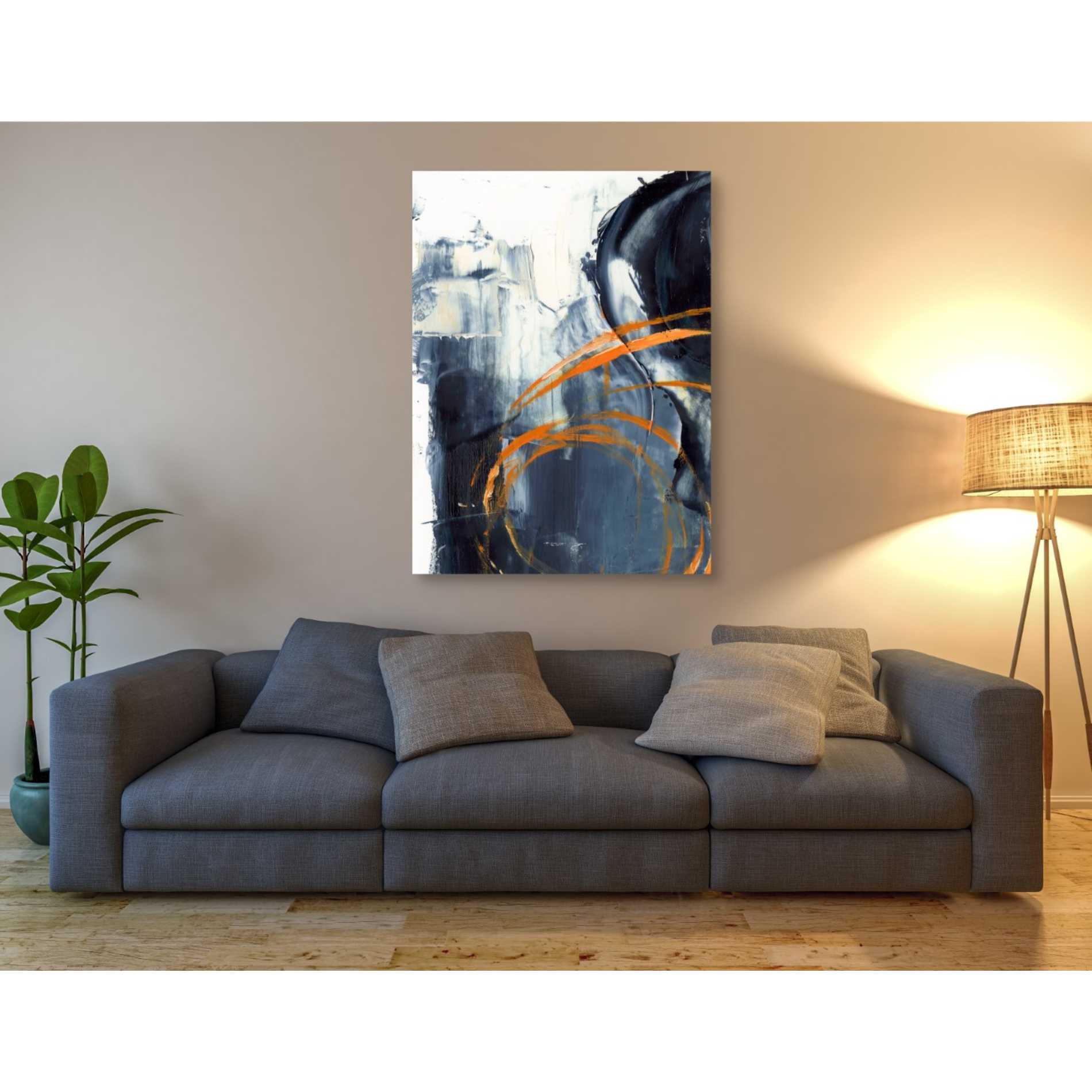 'Orange Rind I' by Ethan Harper Canvas Wall Art,40 x 54