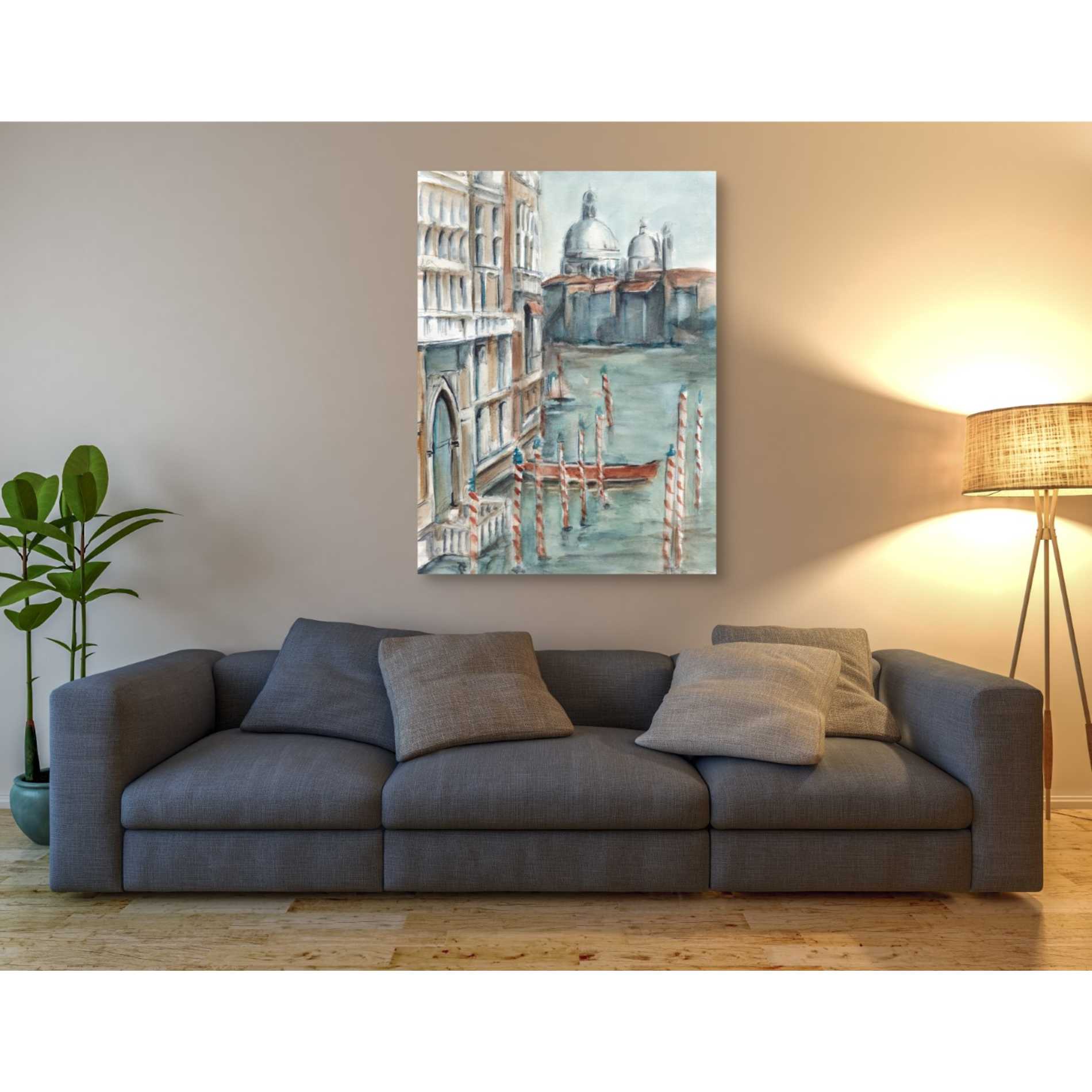 'Venetian Watercolor Study I' by Ethan Harper Canvas Wall Art,40 x 54