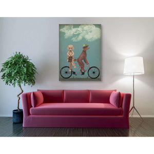 'Poodle Tandem,' by Fab Funky, Giclee Canvas Wall Art
