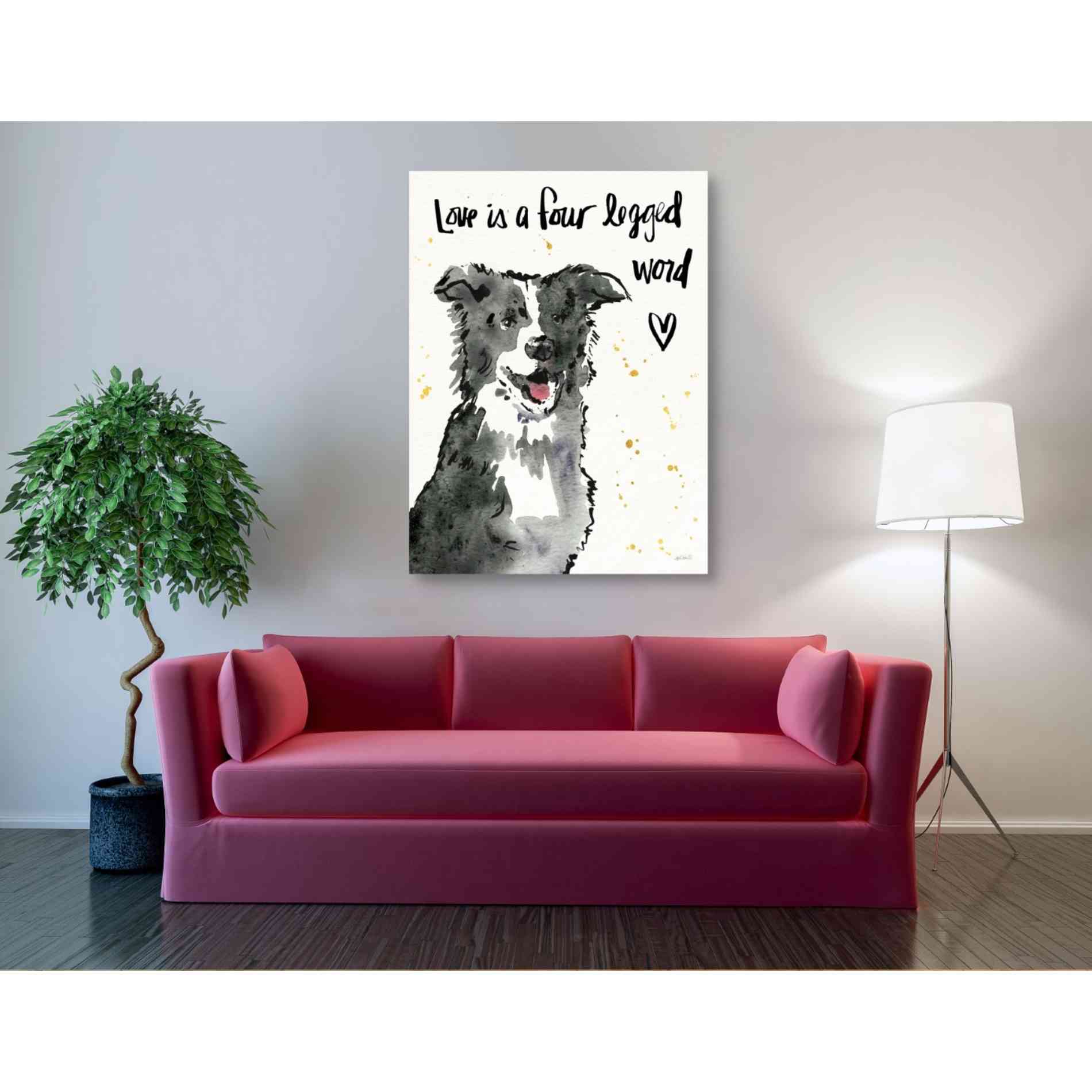 'Strike a Paws XI' by Anne Tavoletti, Canvas Wall Art,40 x 54