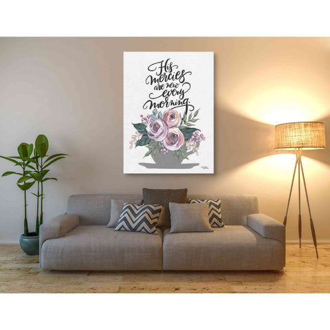 Image of 'His Mercies are New Every Morning' by Michele Norman, Canvas Wall Art,40 x 54