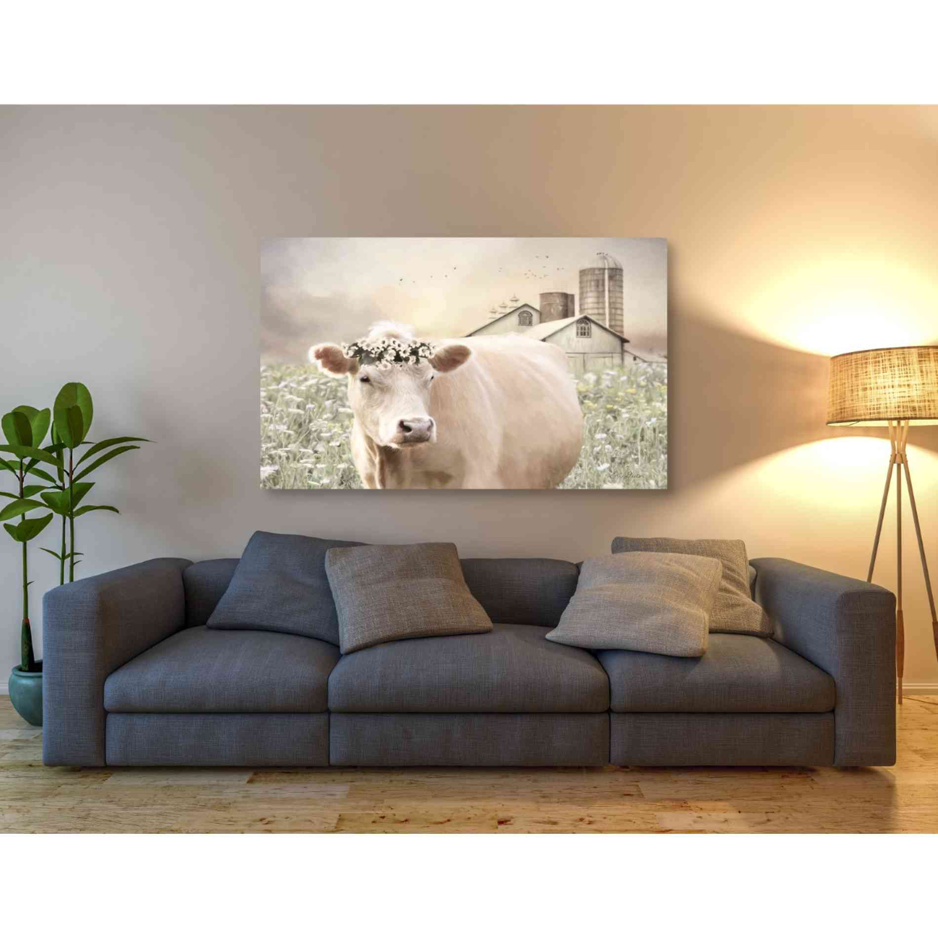 'Sweet Lady' by Lori Deiter, Canvas Wall Art,54 x 40