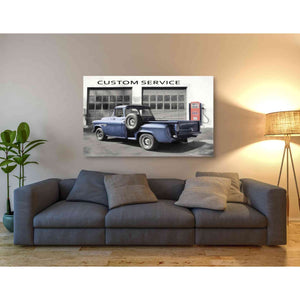 'Gulf Service Station' by Lori Deiter, Canvas Wall Art,54 x 40