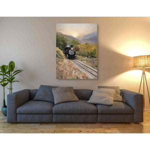 'Durango Train at Sunset' by Lori Deiter, Canvas Wall Art,40 x 54