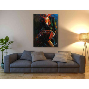 'Reina del Bandoneon' by Colin John Staples, Giclee Canvas Wall Art