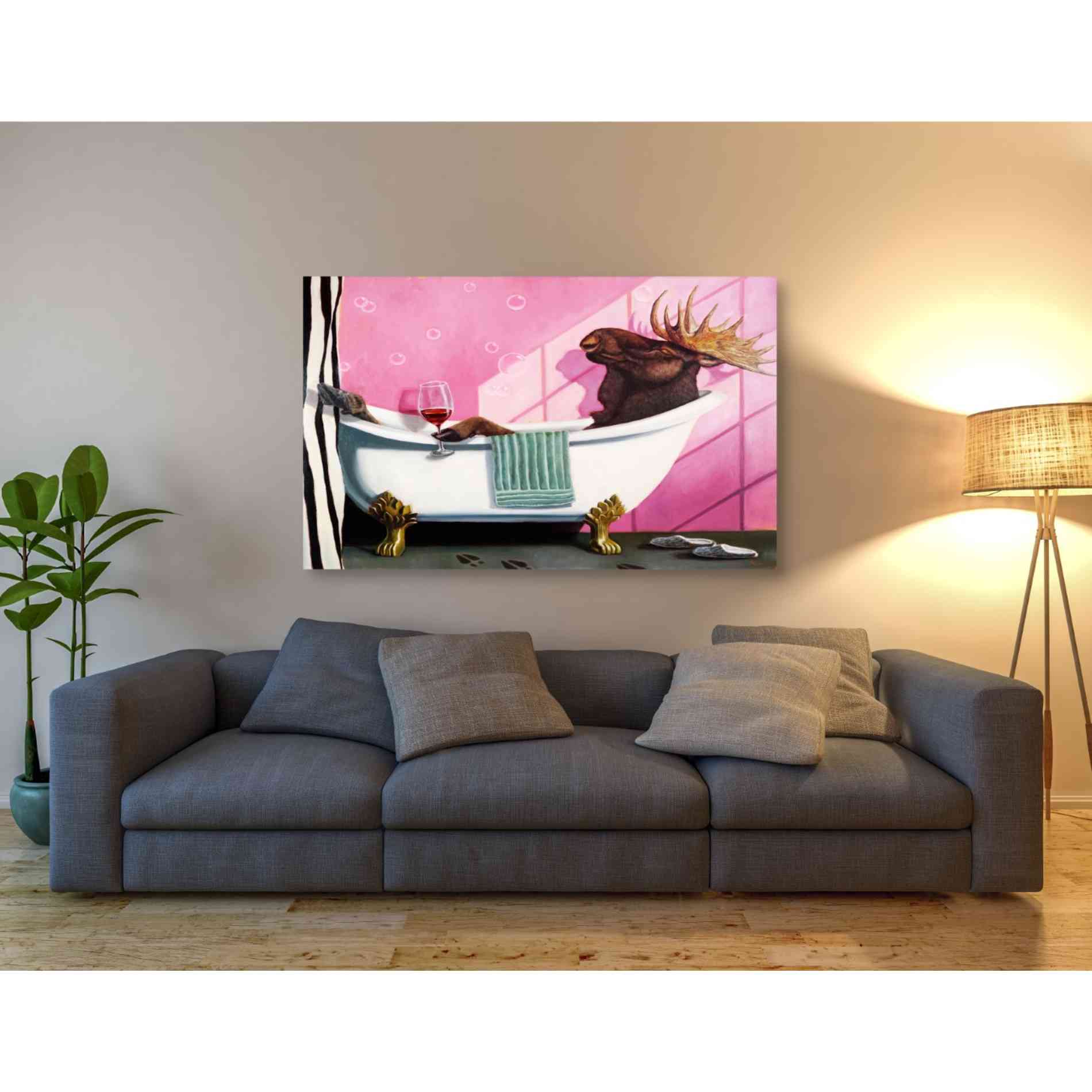 'Retirement' by Lucia Heffernan, Canvas Wall Art,54 x 40