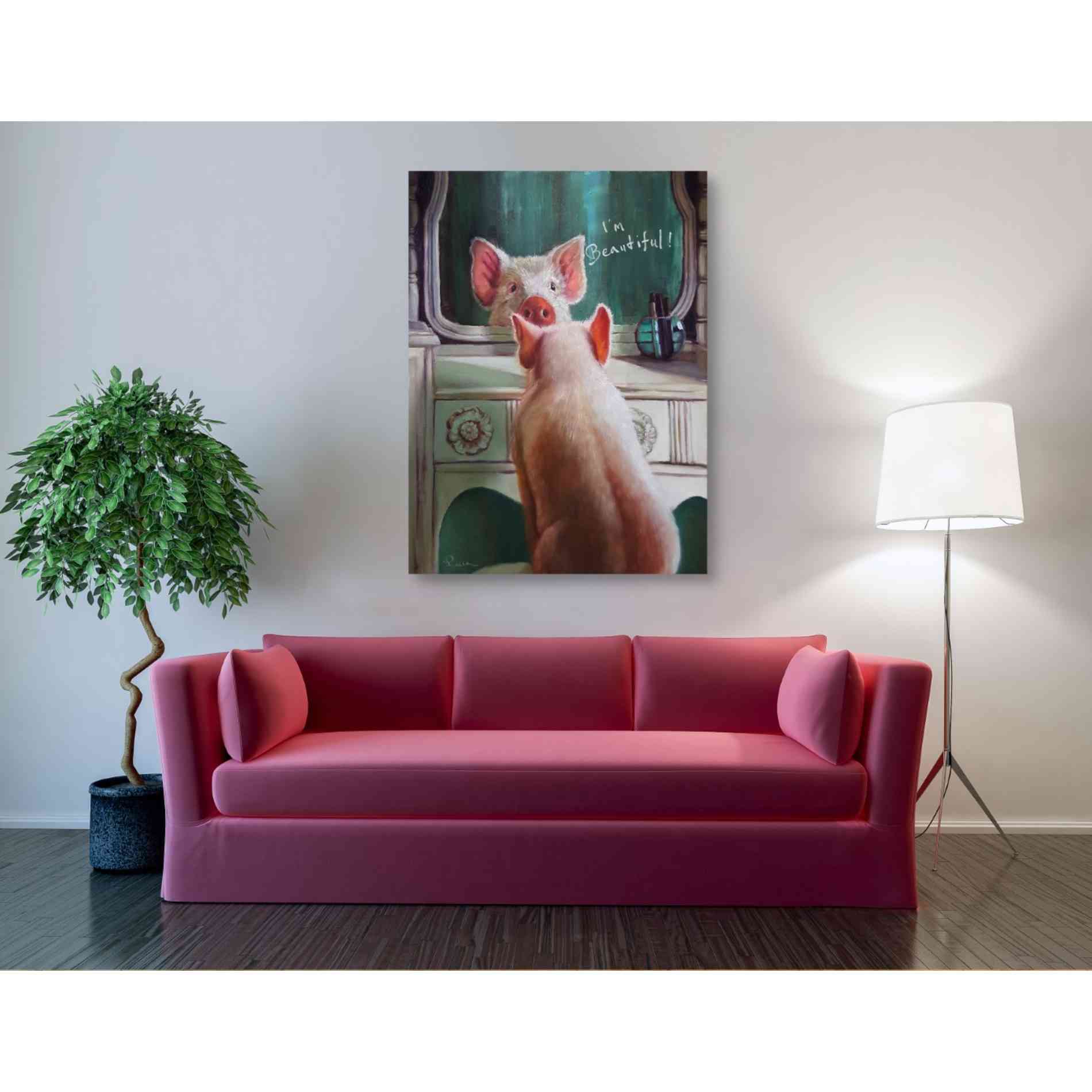 'Affirmation' by Lucia Heffernan, Canvas Wall Art,40 x 54