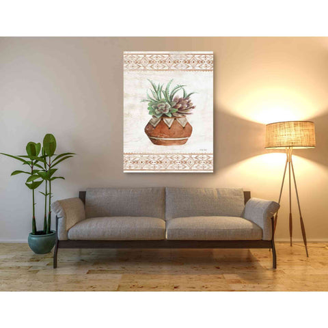 Image of 'Southwest Terracotta Succulents II' by Cindy Jacobs, Giclee Canvas Wall Art