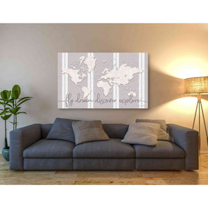 'Fly Dream Discover Explore' by Cindy Jacobs, Canvas Wall Art,54 x 40