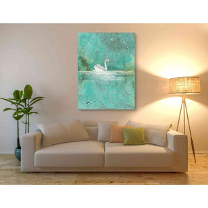 'Serenity Lake' by Britt Hallowell, Canvas Wall Art,40 x 54