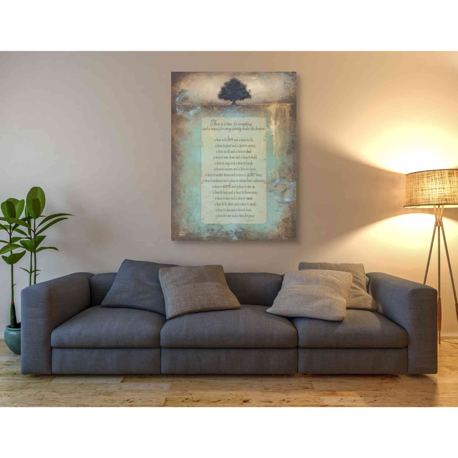 'Time for Everything' by Britt Hallowell, Canvas Wall Art,40 x 54