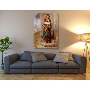 'A Roman Water Carrier' by Carl Haag, Canvas Wall Art,40 x 60