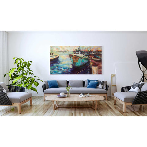 Image of "At Fords" by Jeanette Vertentes, Giclee Canvas Wall Art
