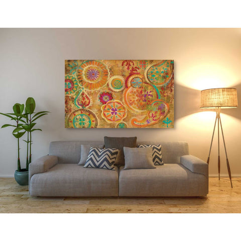 Image of "Contemporary Paisley" by Silvia Vassileva, Canvas Wall Art,60 x 40