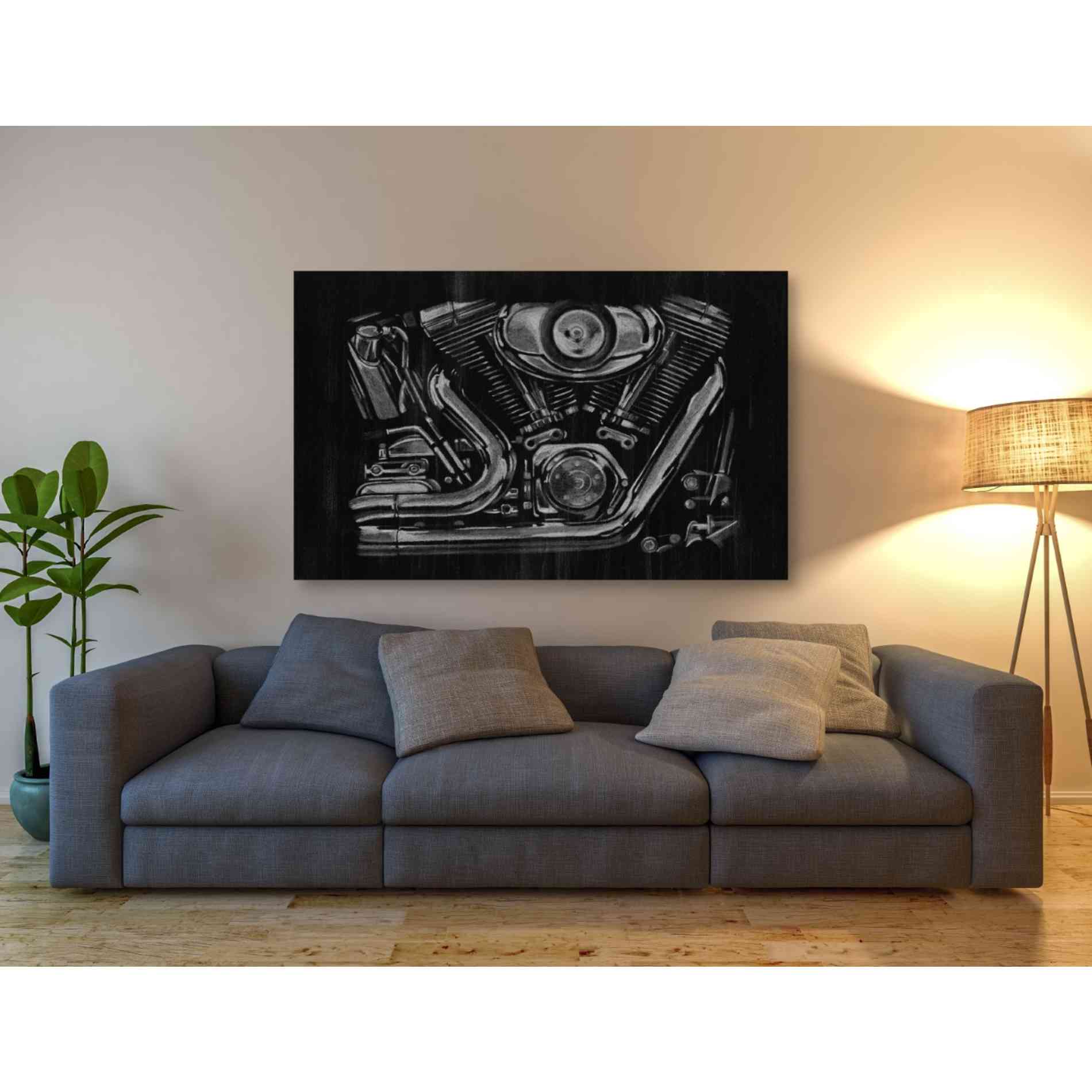 'Polished Chrome II' by Ethan Harper Canvas Wall Art,60 x 40