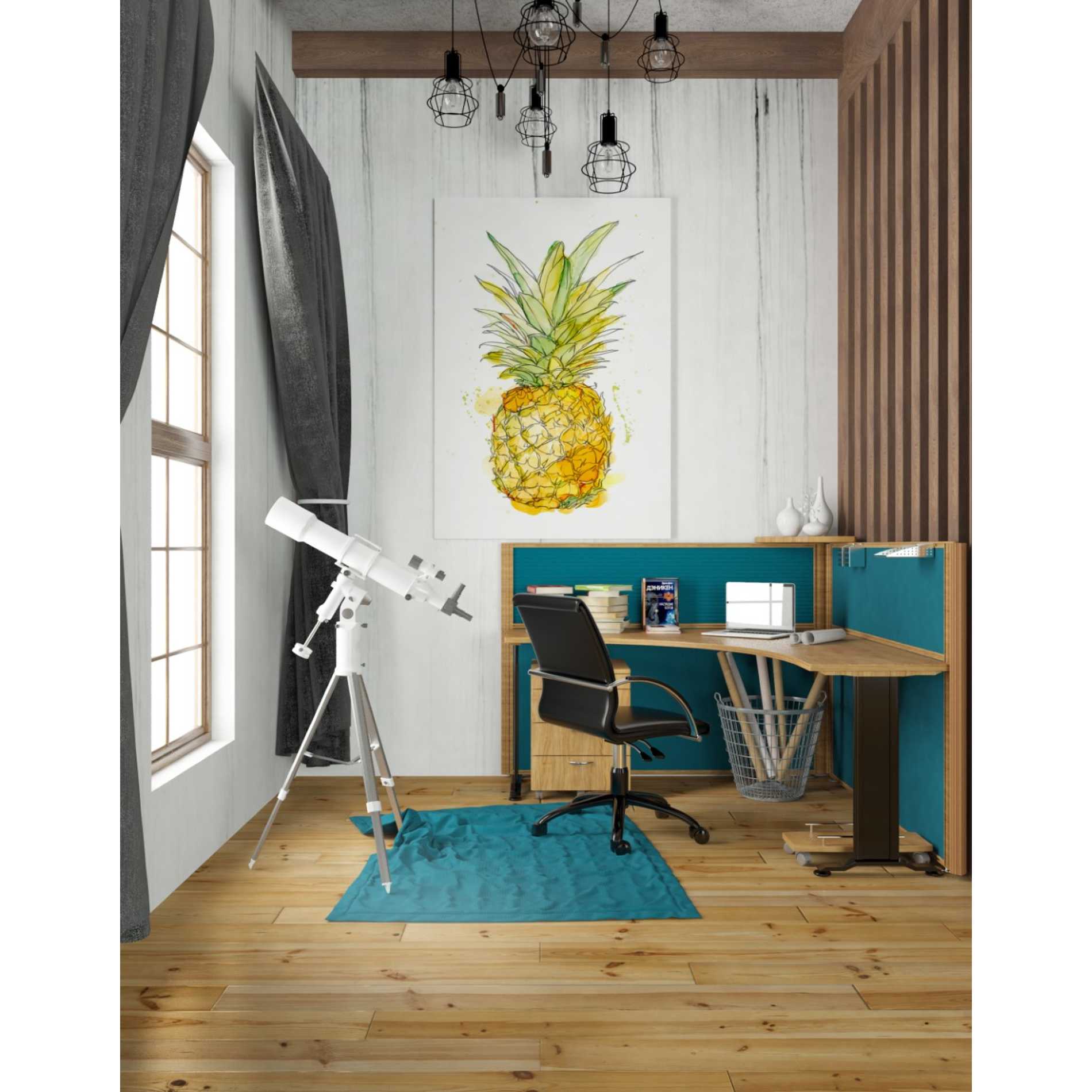 'Pineapple Splash I' by Ethan Harper Canvas Wall Art,40 x 60