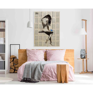 'Dazzling Hope Swing' by Loui Jover, Canvas Wall Art,40 x 60