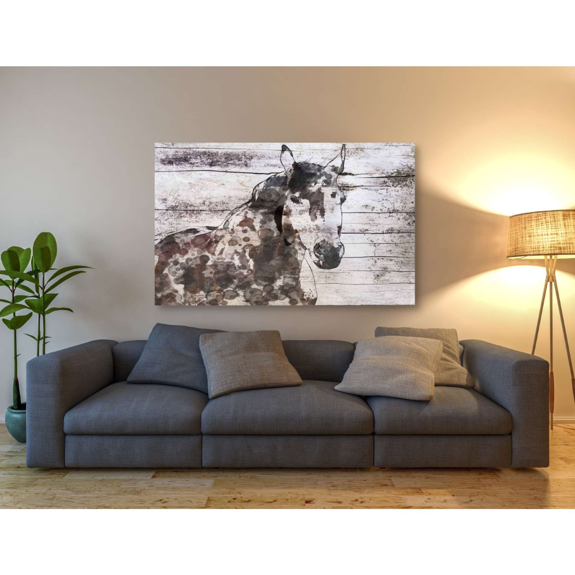 'Poly 1' by Irena Orlov, Canvas Wall Art,60 x 40