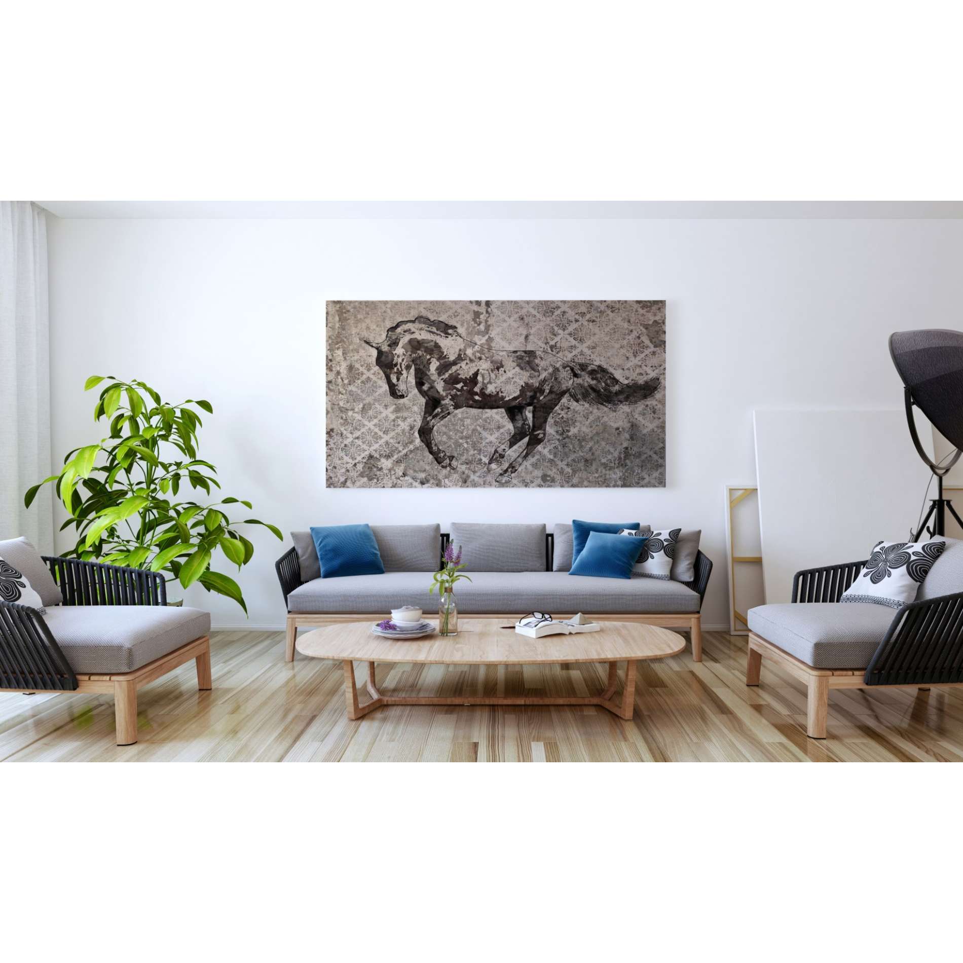 'Paso Fino 1' by Irena Orlov, Canvas Wall Art,60 x 40