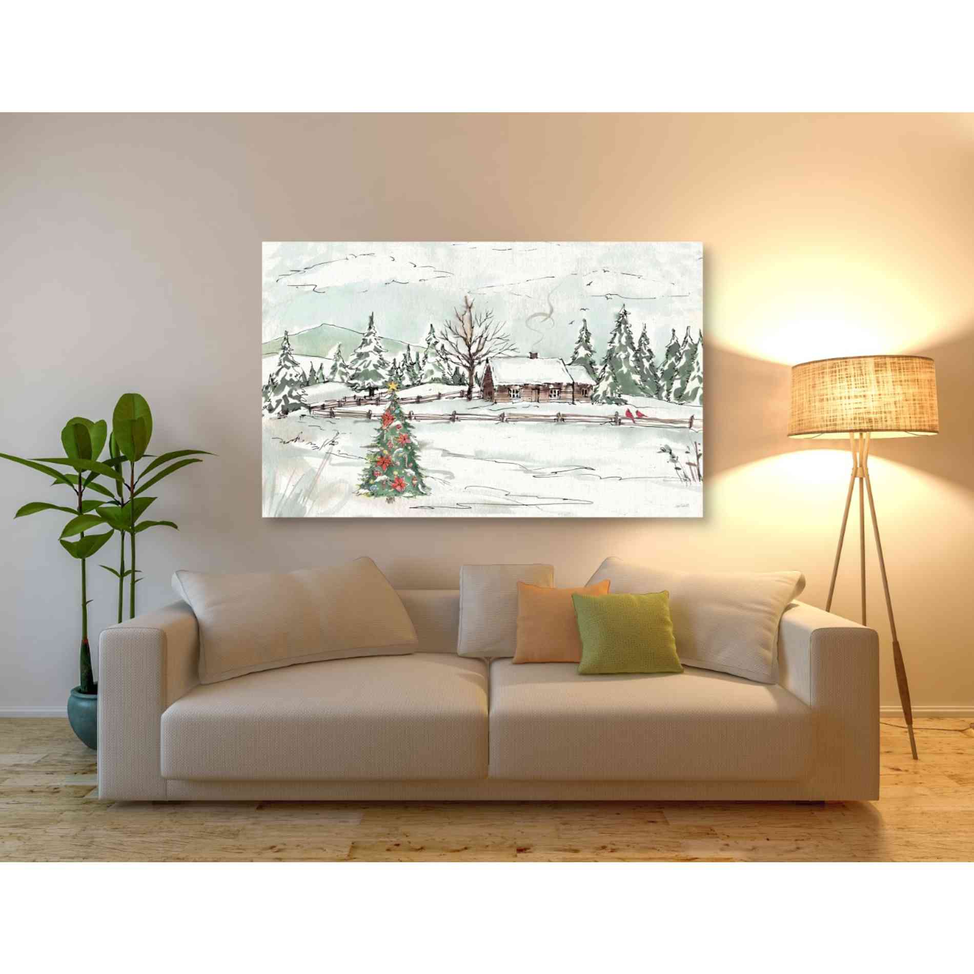 'Seasonal Charm X' by Anne Tavoletti, Canvas Wall Art,60 x 40