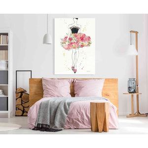 'Floral Fashion II' by Anne Tavoletti, Canvas Wall Art,40 x 60