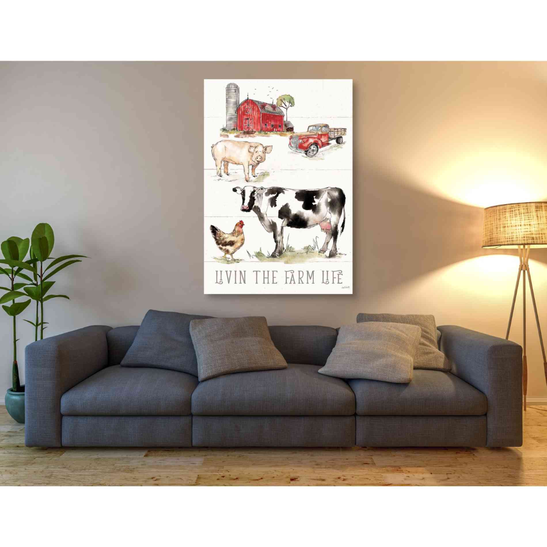 'Country Life III' by Anne Tavoletti, Canvas Wall Art,40 x 60