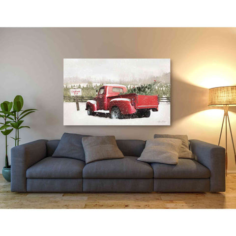 Image of 'Christmas Tree Pick' by Lori Deiter, Canvas Wall Art,60 x 40