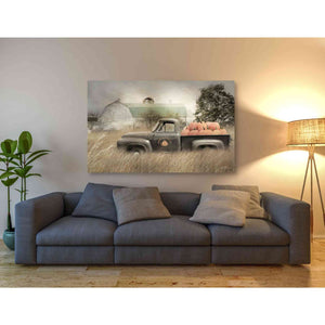 'Happy Harvest Truck' by Lori Deiter, Canvas Wall Art,60 x 40