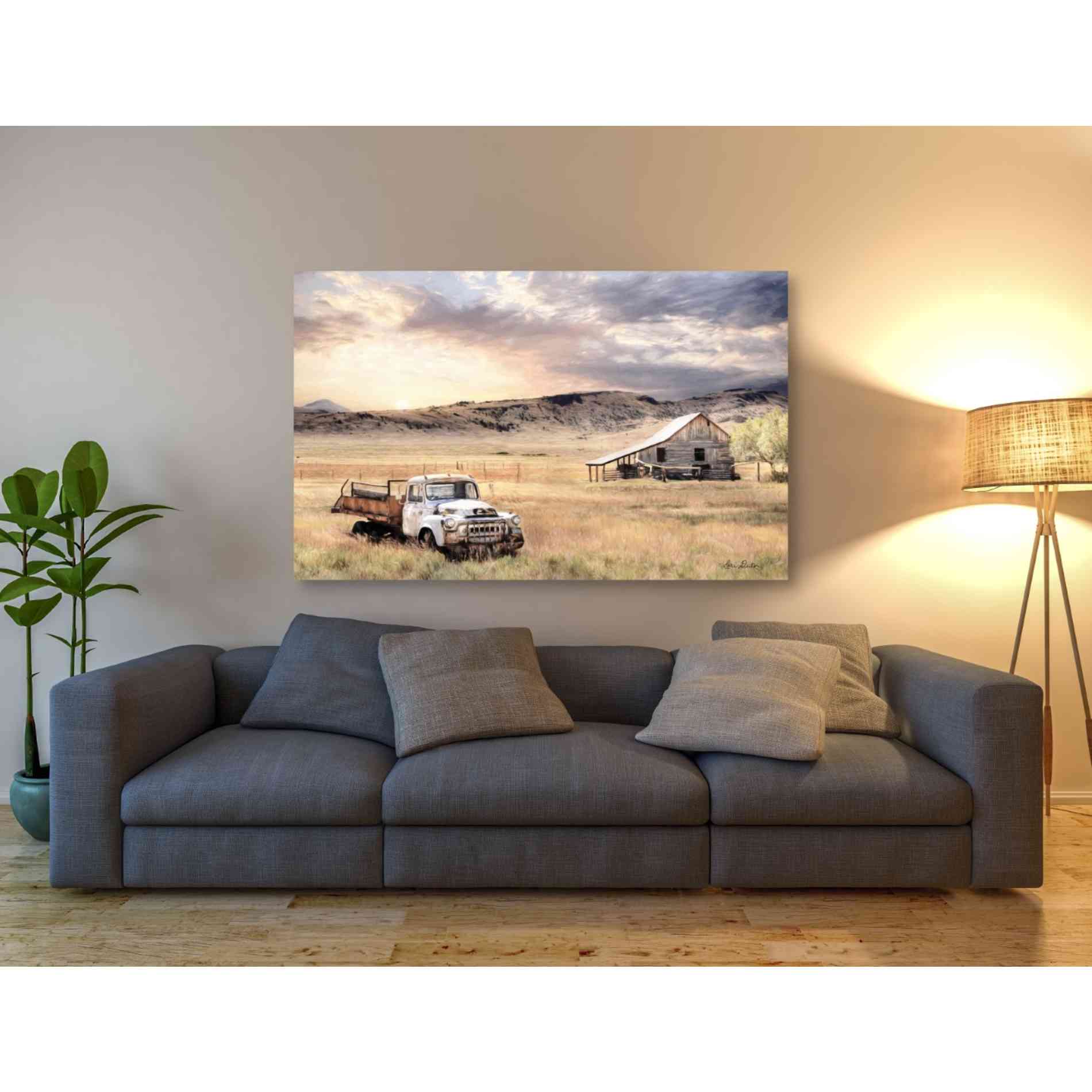 'Route 160' by Lori Deiter, Canvas Wall Art,60 x 40