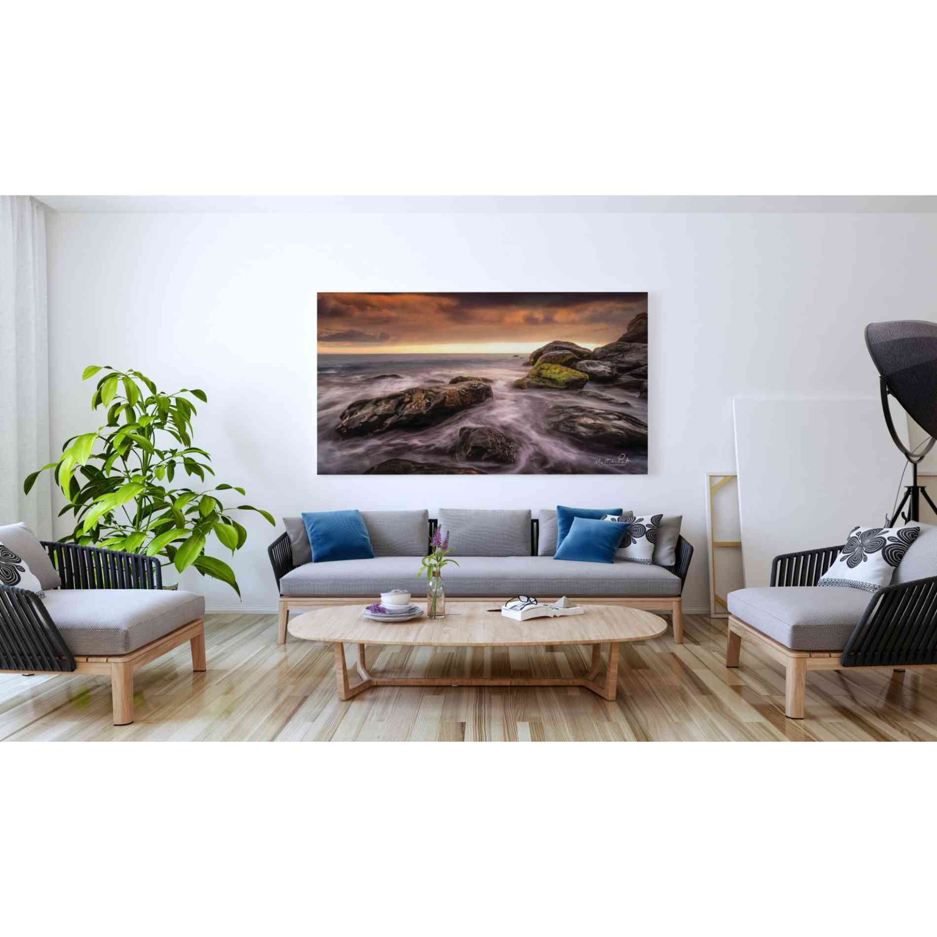 'Simplicity' by Martin Podt, Canvas Wall Art,60 x 40