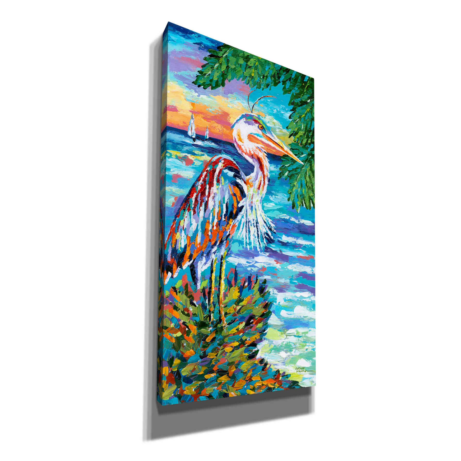 'Beach Comber I' by Carolee Vitaletti, Giclee Canvas Wall Art