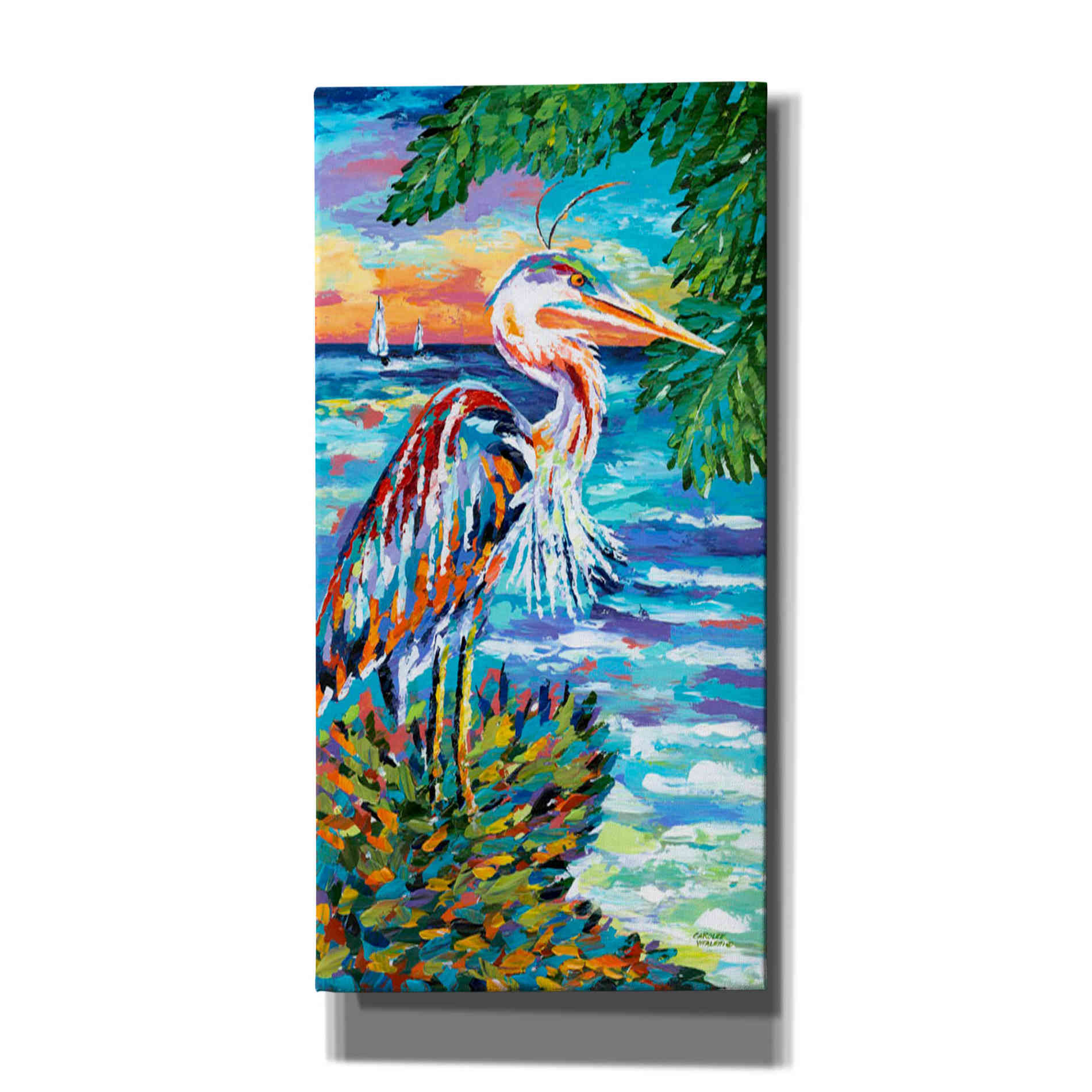 'Beach Comber I' by Carolee Vitaletti, Giclee Canvas Wall Art