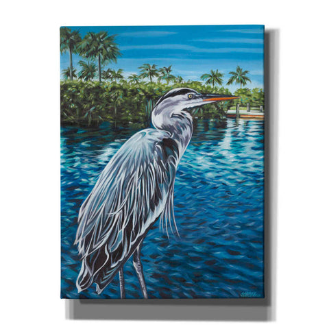 Image of 'Peaceful Heron I' by Carolee Vitaletti, Giclee Canvas Wall Art