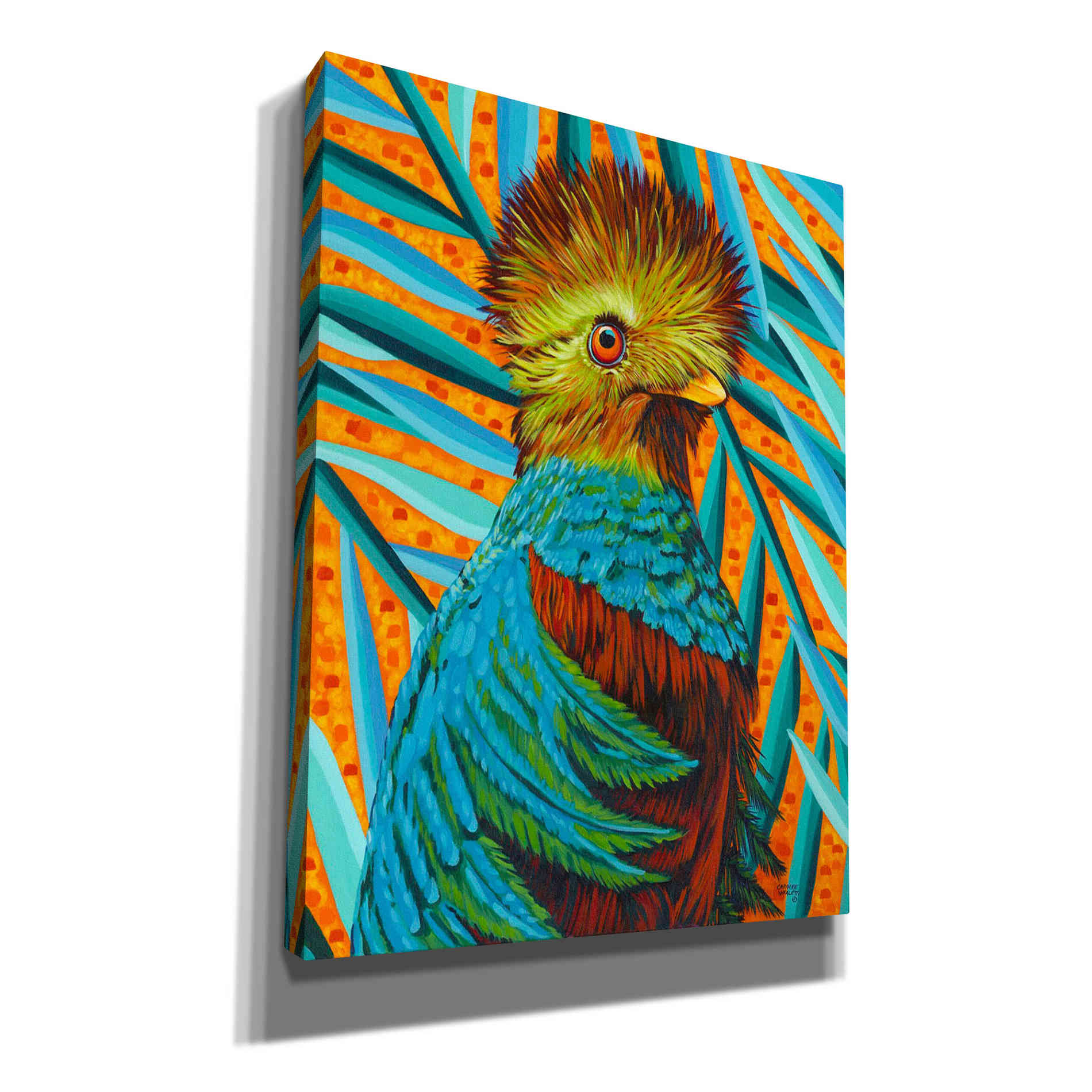'Bird in the Tropics I' by Carolee Vitaletti, Giclee Canvas Wall Art