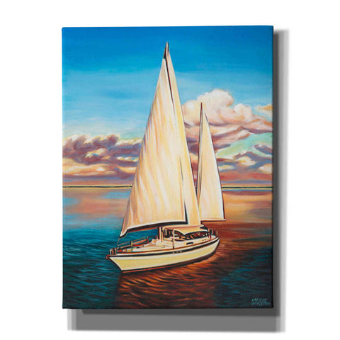 Image of 'Sunset Cruise I' by Carolee Vitaletti, Giclee Canvas Wall Art