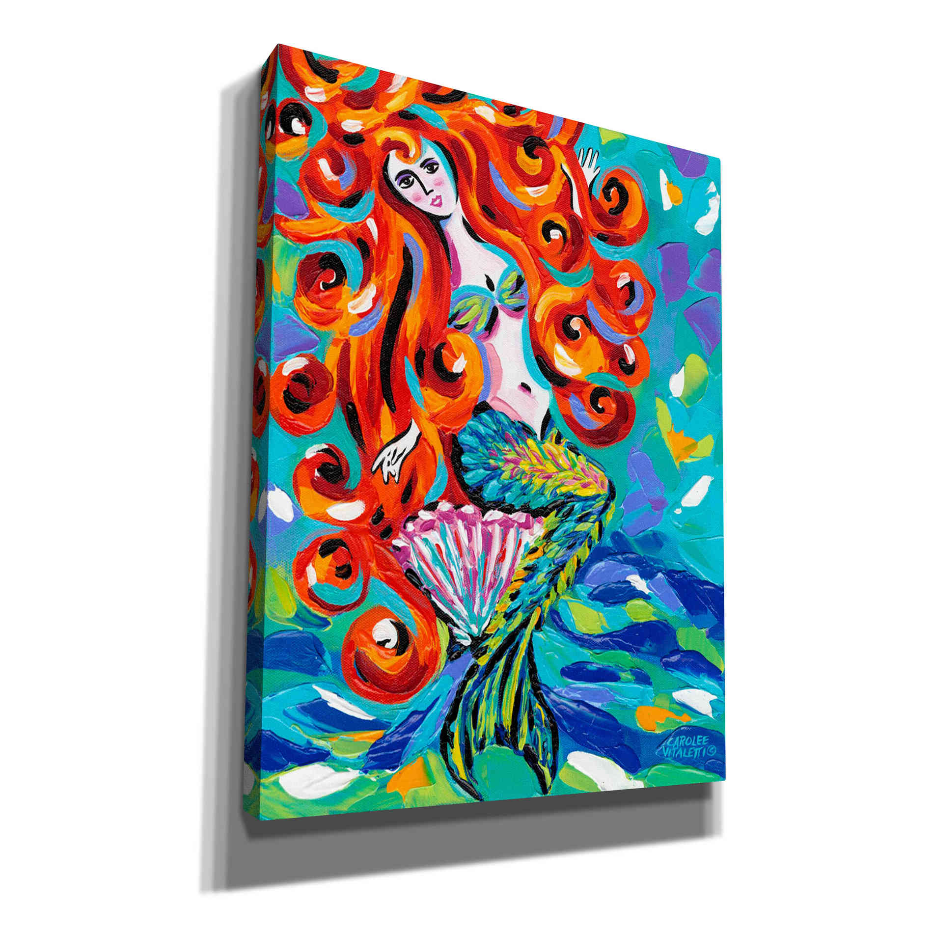 'Ocean Friends IV' by Carolee Vitaletti, Giclee Canvas Wall Art