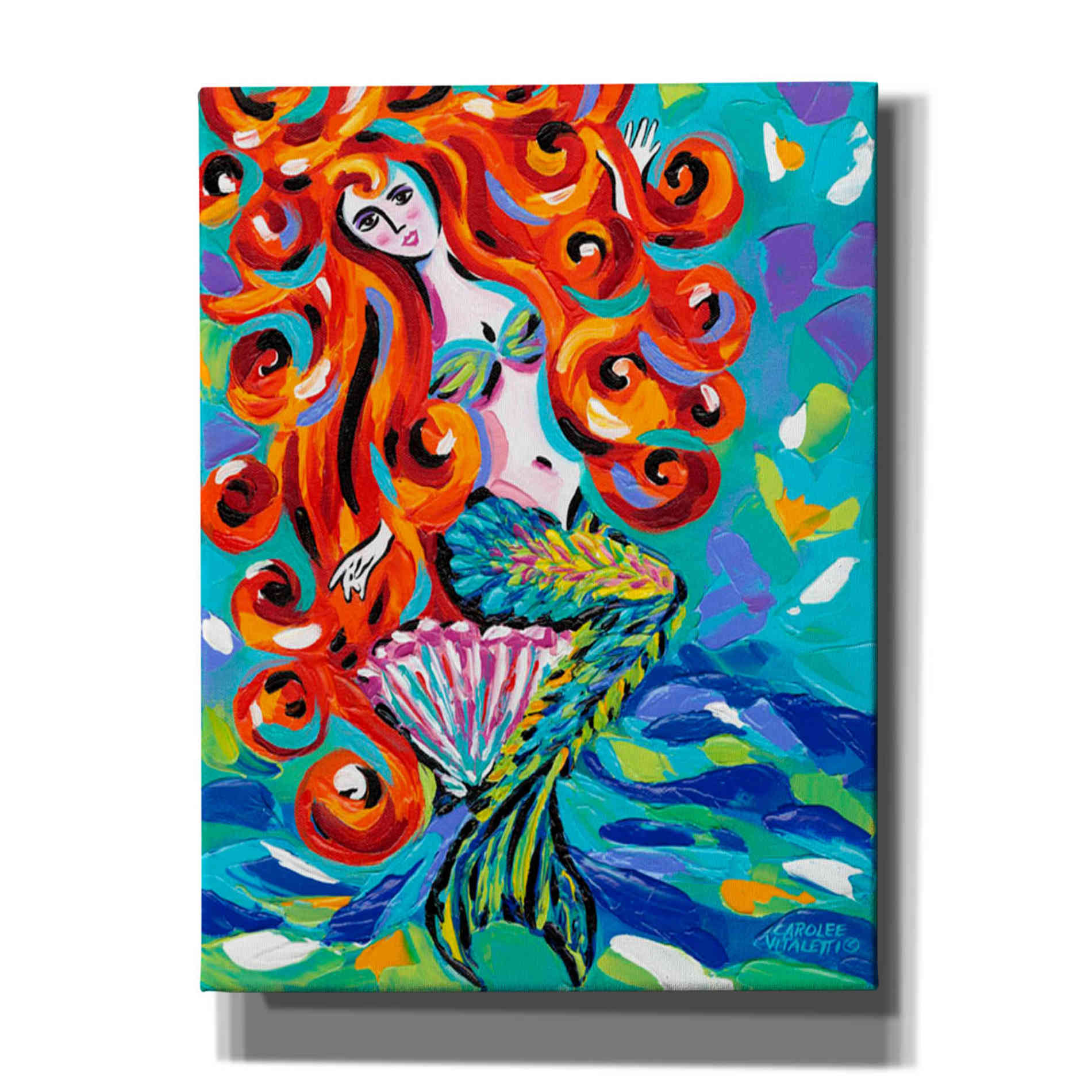 'Ocean Friends IV' by Carolee Vitaletti, Giclee Canvas Wall Art
