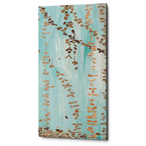 'Trailing Vines III Blue' by Candra Boggs, Canvas Wall Art