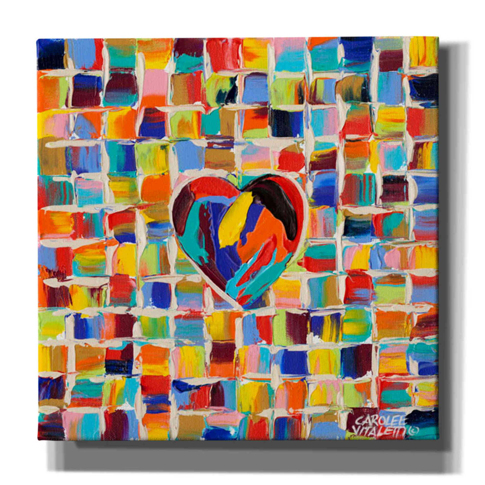'Love of Color II' by Carolee Vitaletti Giclee Canvas Wall Art
