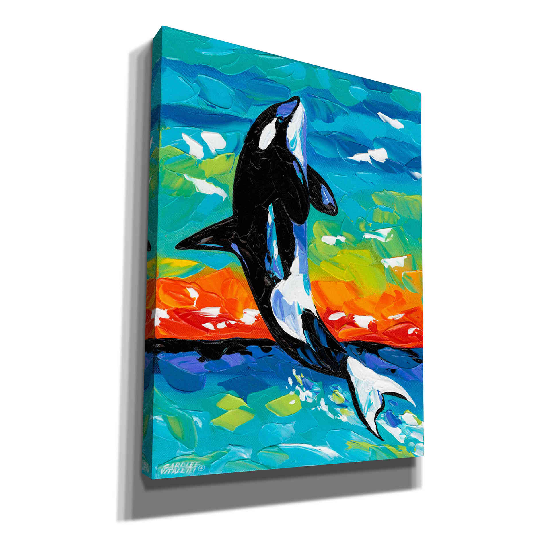 'Ocean Friends I' by Carolee Vitaletti Giclee Canvas Wall Art