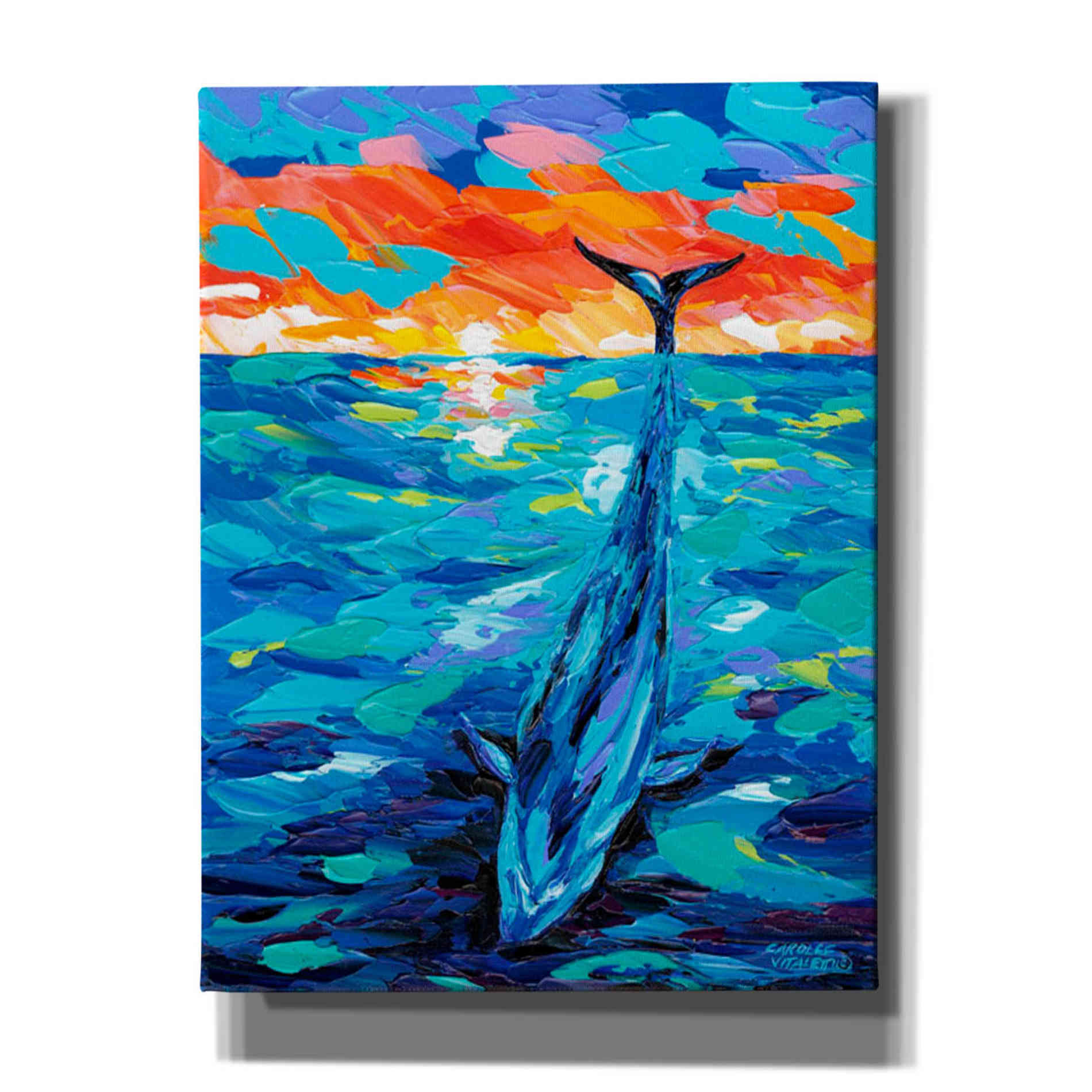'Ocean Friends II' by Carolee Vitaletti Giclee Canvas Wall Art