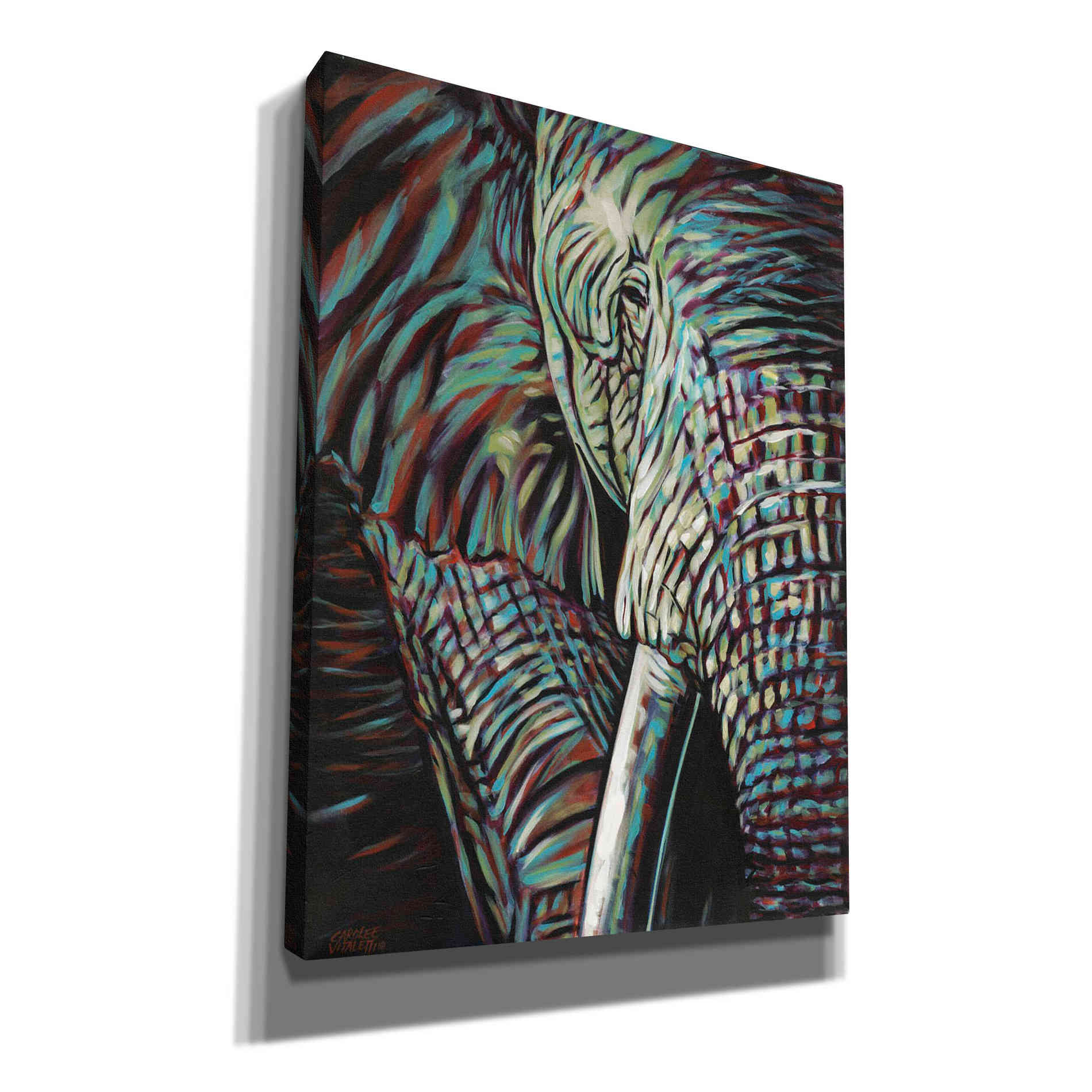 'Powerful Wildlife I' by Carolee Vitaletti Giclee Canvas Wall Art