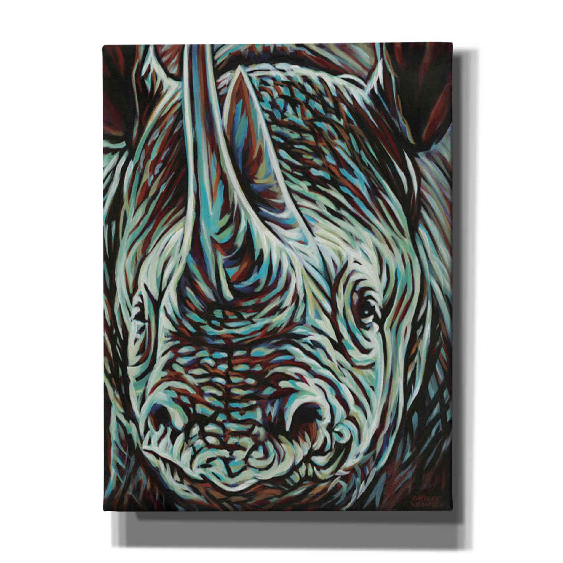 'Powerful Wildlife II' by Carolee Vitaletti Giclee Canvas Wall Art